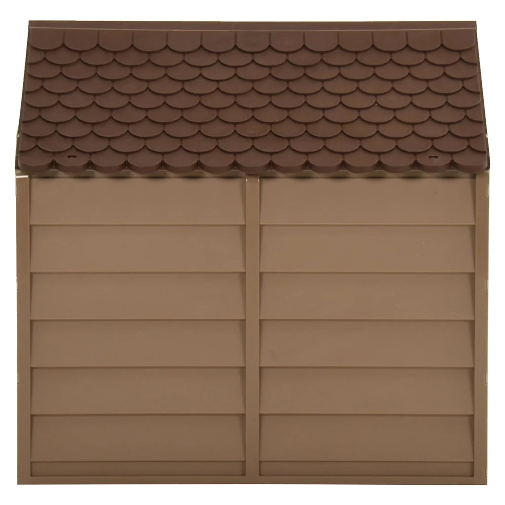 Cuccia per Cani Marrone 71x71,5x68 cm in PP 316180