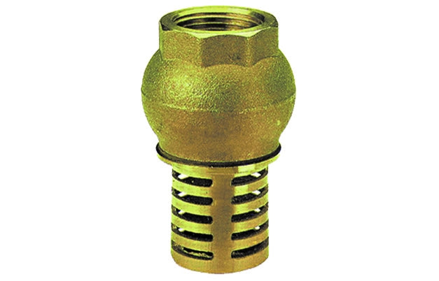 VALVOLA DI FONDO IN OTTONE- 2- ITAP- pezzi 1