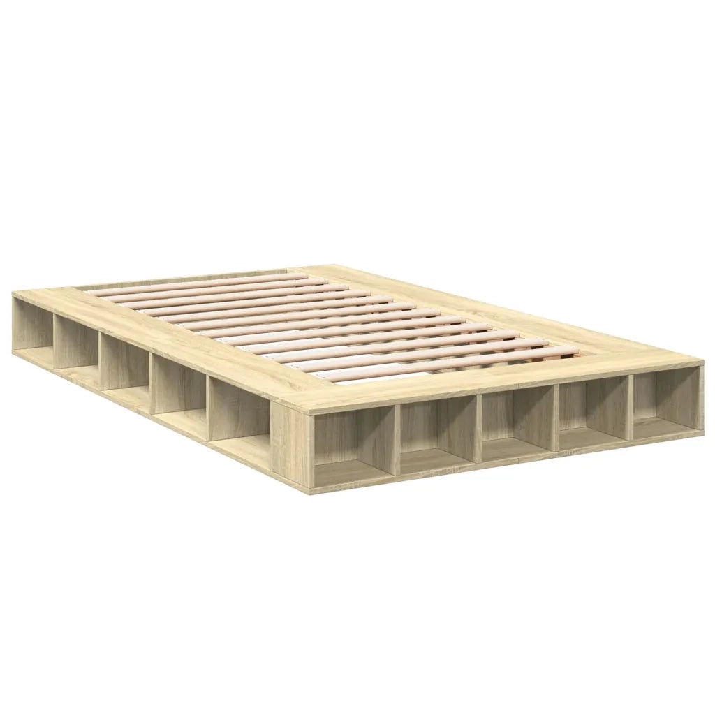 Giroletto-Struttura Letto Rovere Sonoma 120x200 cm in Legno Multistrato 422688