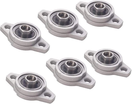 Supporto per Boccole a 8mm - Blocco di Supporto per Boccole a Sfera per Stampanti 3D in Lega di Zinco