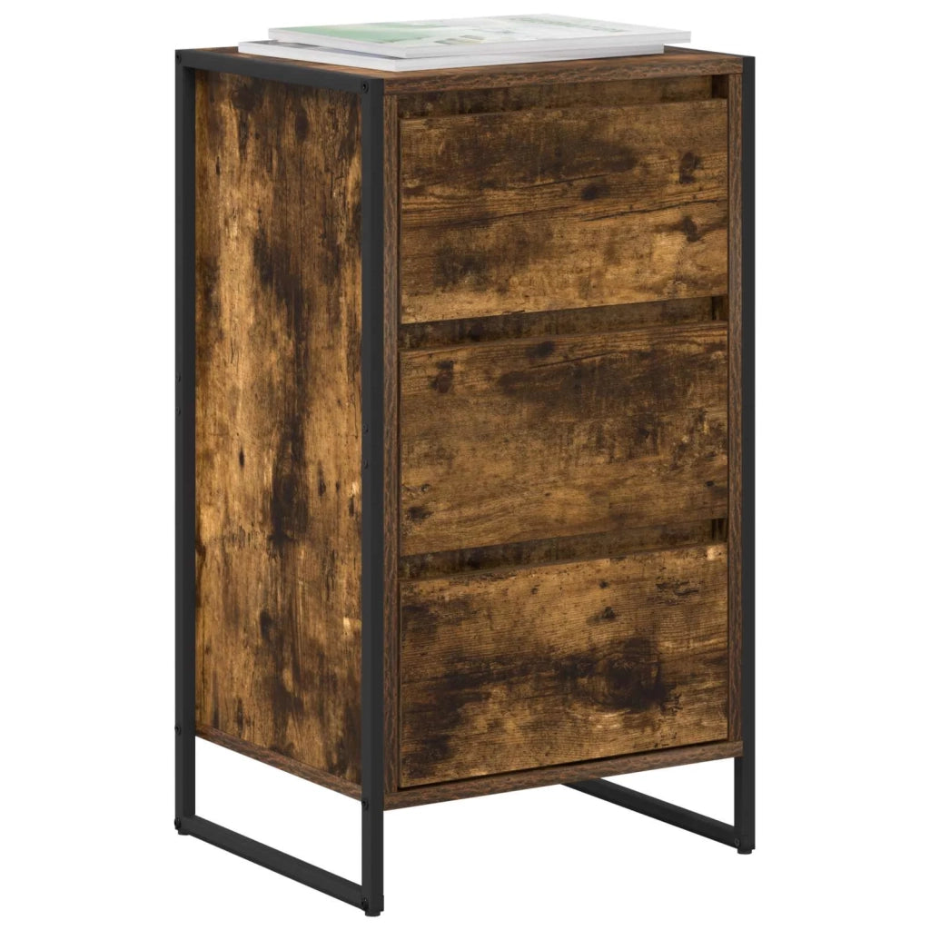 Credenza Quercia Fumosa 42 x 36 x 75.5 cm Legno multistrato