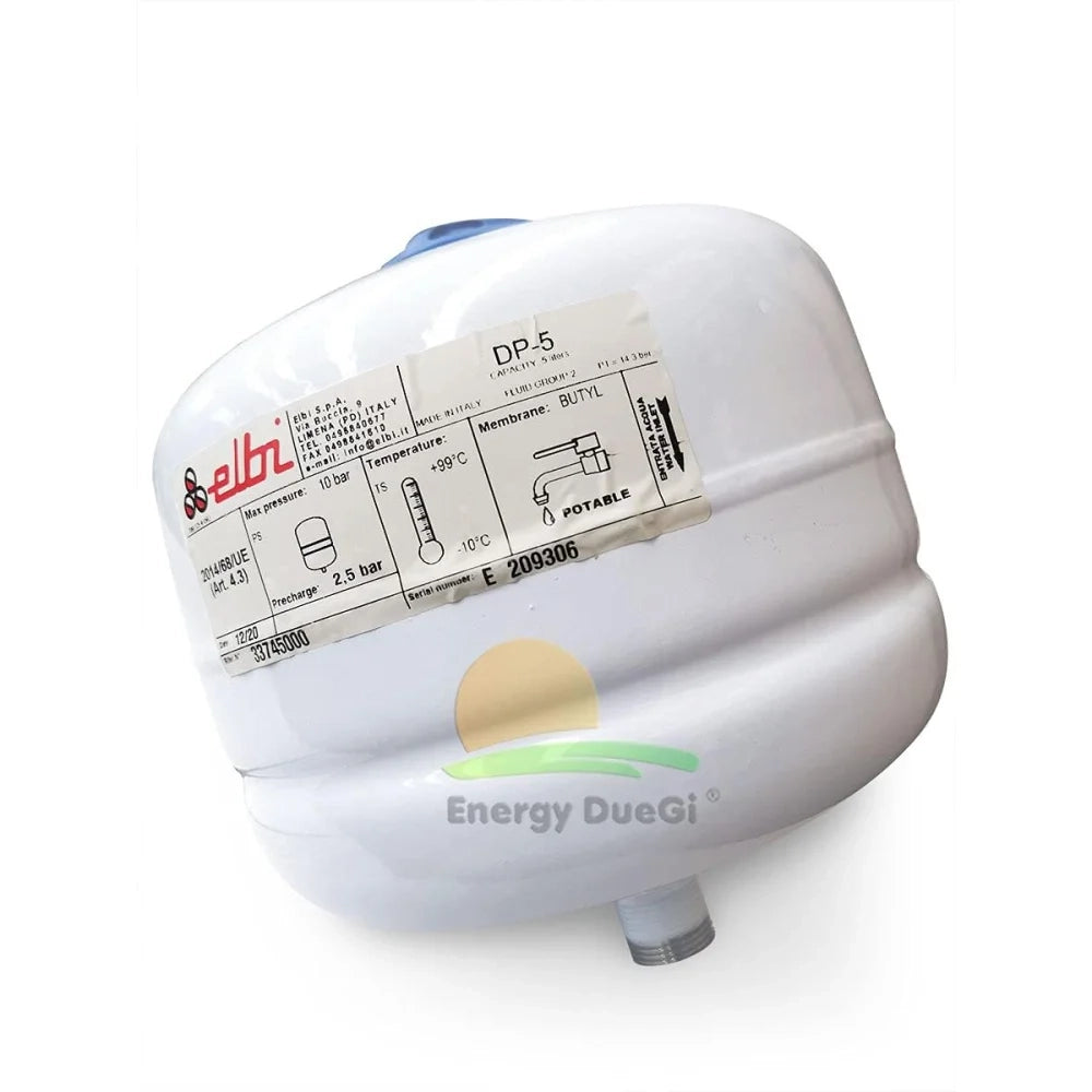 Dp-5 3/4 10 bar bianco elbi a2c2 l11 v0020