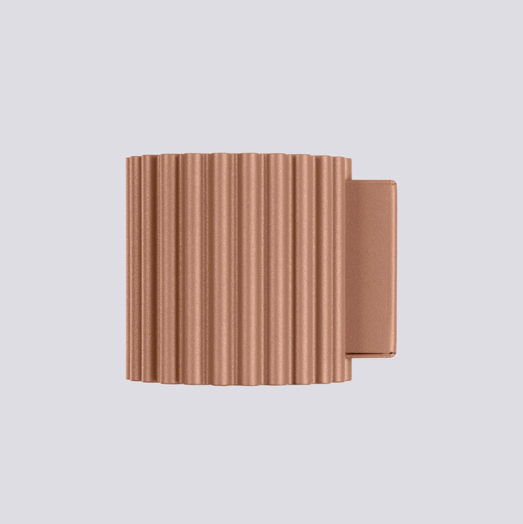Applique moderna mocca tubo 10cm su-giù G9 10W VISTAO
