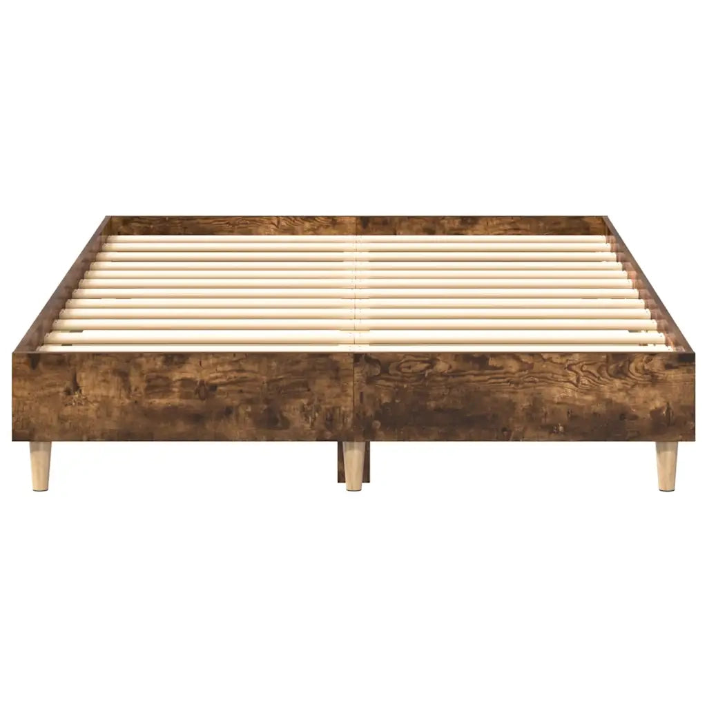 Giroletto senza Materasso Rovere Fumo 140x190 cm in Truciolato