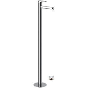 Class line remer miscelatore da pavimento con scarico click clack