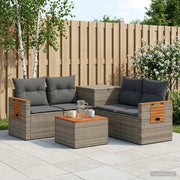 Set di divani 6 pz Grigio e Grigio Scuro 3447670