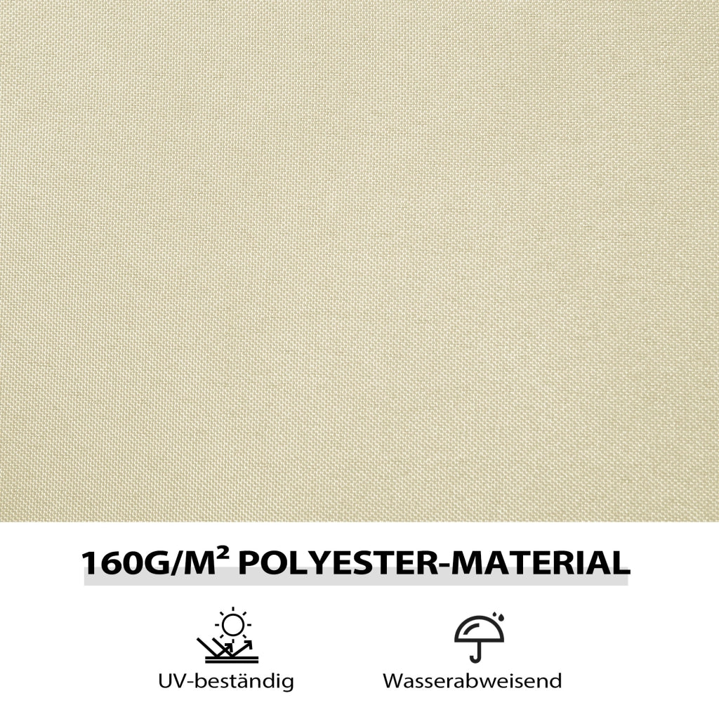 Pannelli Laterali per Gazebo ¨C zephmum ¨C Cremewei? 300x300 cm
