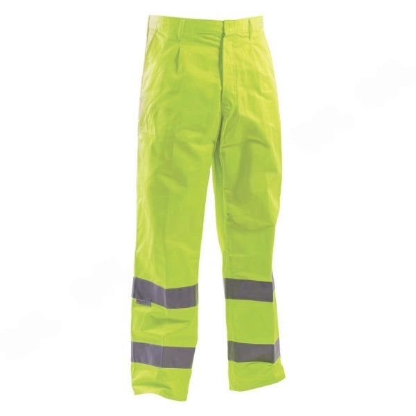 PANTALONE ALTA VISIBILITA' taglia L - giallo  - BricoGo