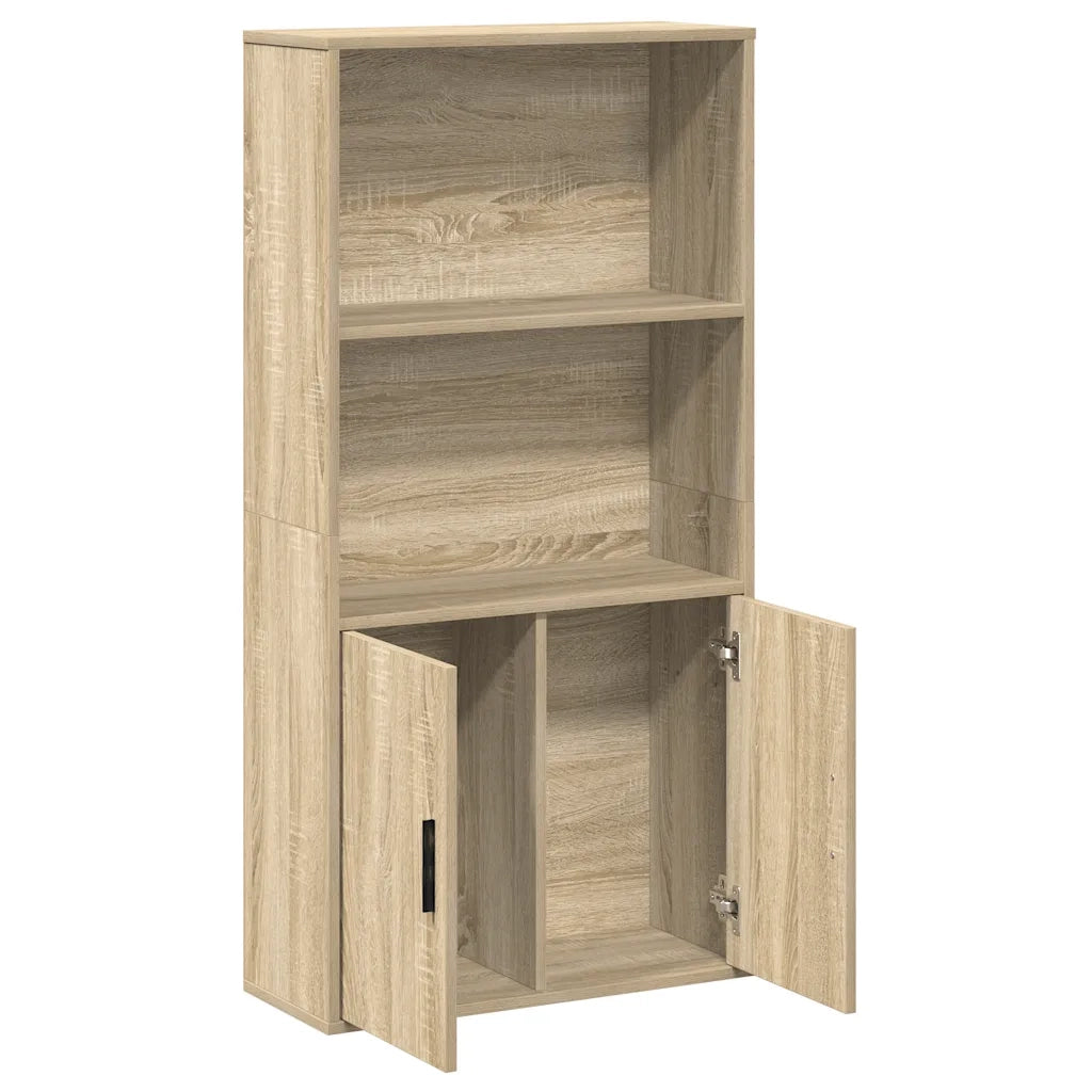 Libreria Rovere Sonoma 60x24x120 cm in Legno Multistrato 860420