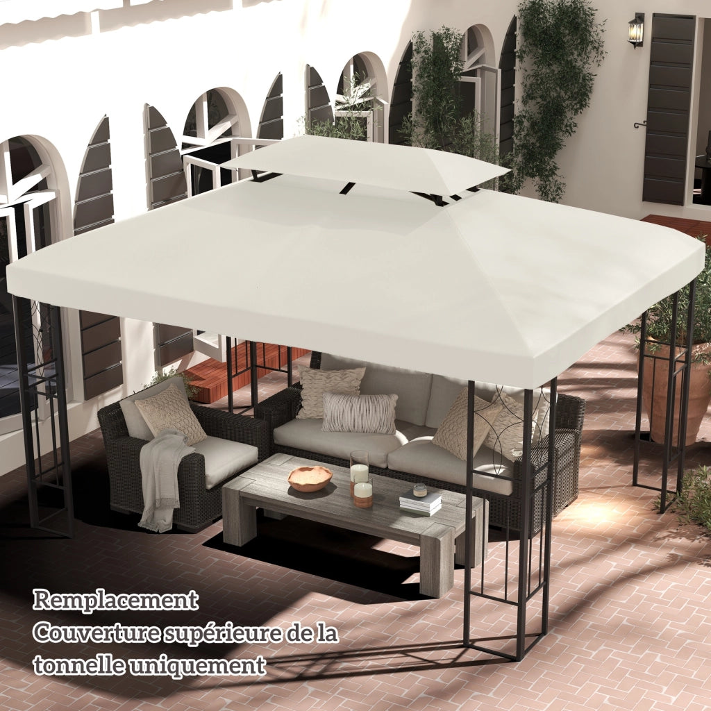 Tenda da Giardino ¨C Zephmum ¨C Grigio 3x4 m