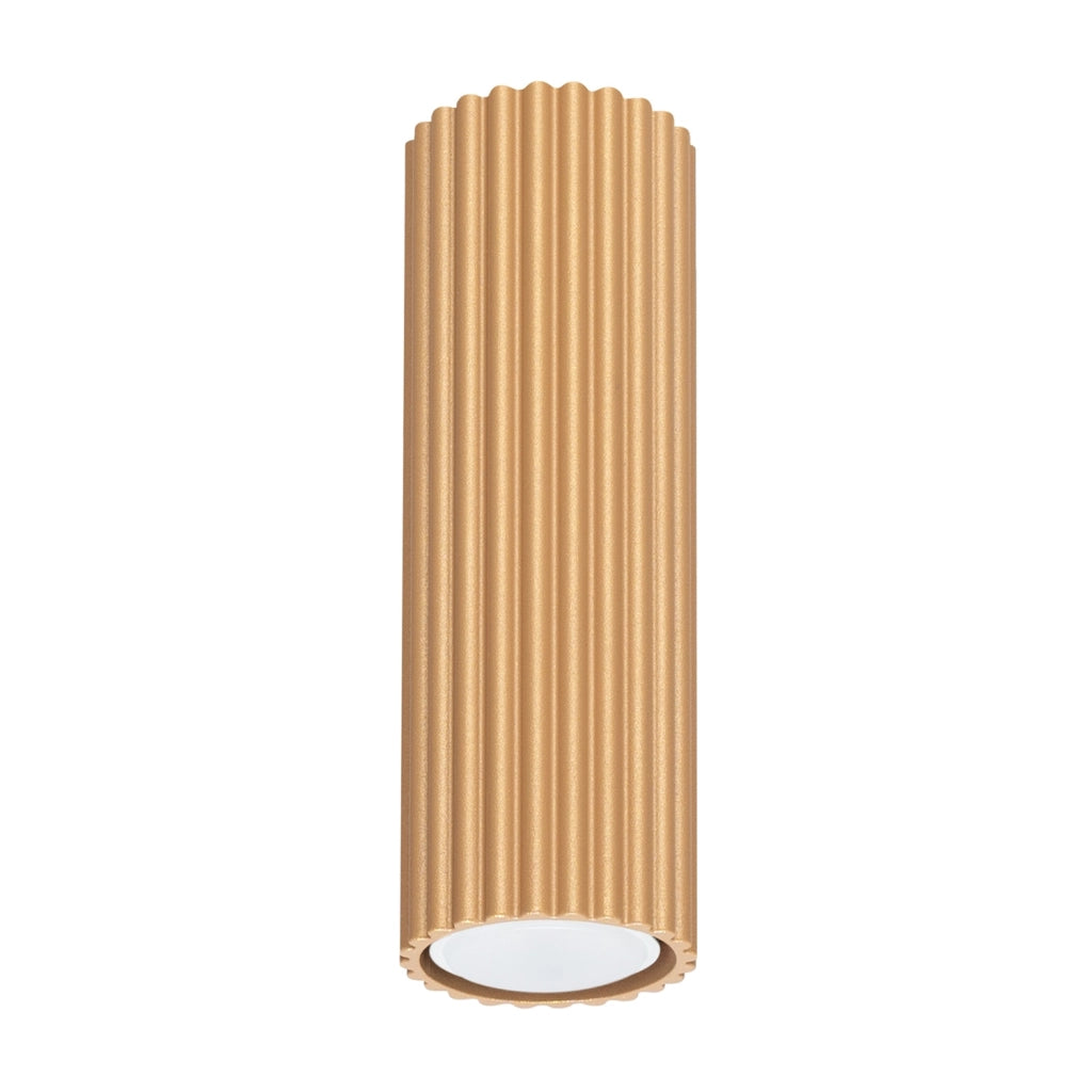 Spot soffitto GRAVIO Pure Lume oro tondo 20cm GU10