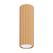 Spot soffitto GRAVIO Pure Lume oro tondo 20cm GU10