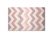 Tappeto Casa Bagno Cotone Spugna Morbida Antiscivolo Tono Su Tono Corner - 60x130 - Confetto