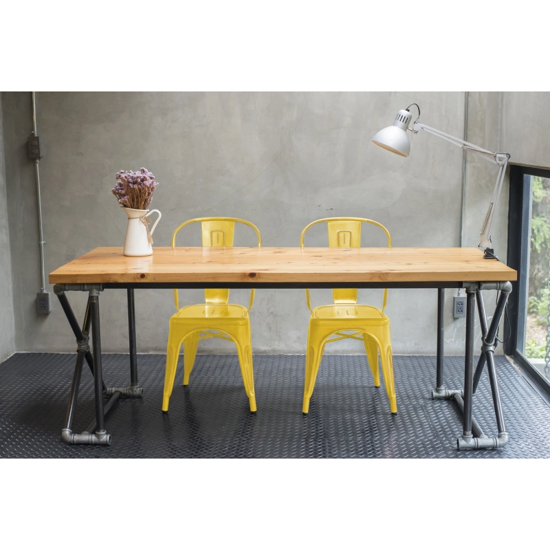 SEDIA LOLA GIALLO ANTICO