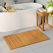 Tappeto da bagno 2 pz Naturale 100 x 60 cm 3469587