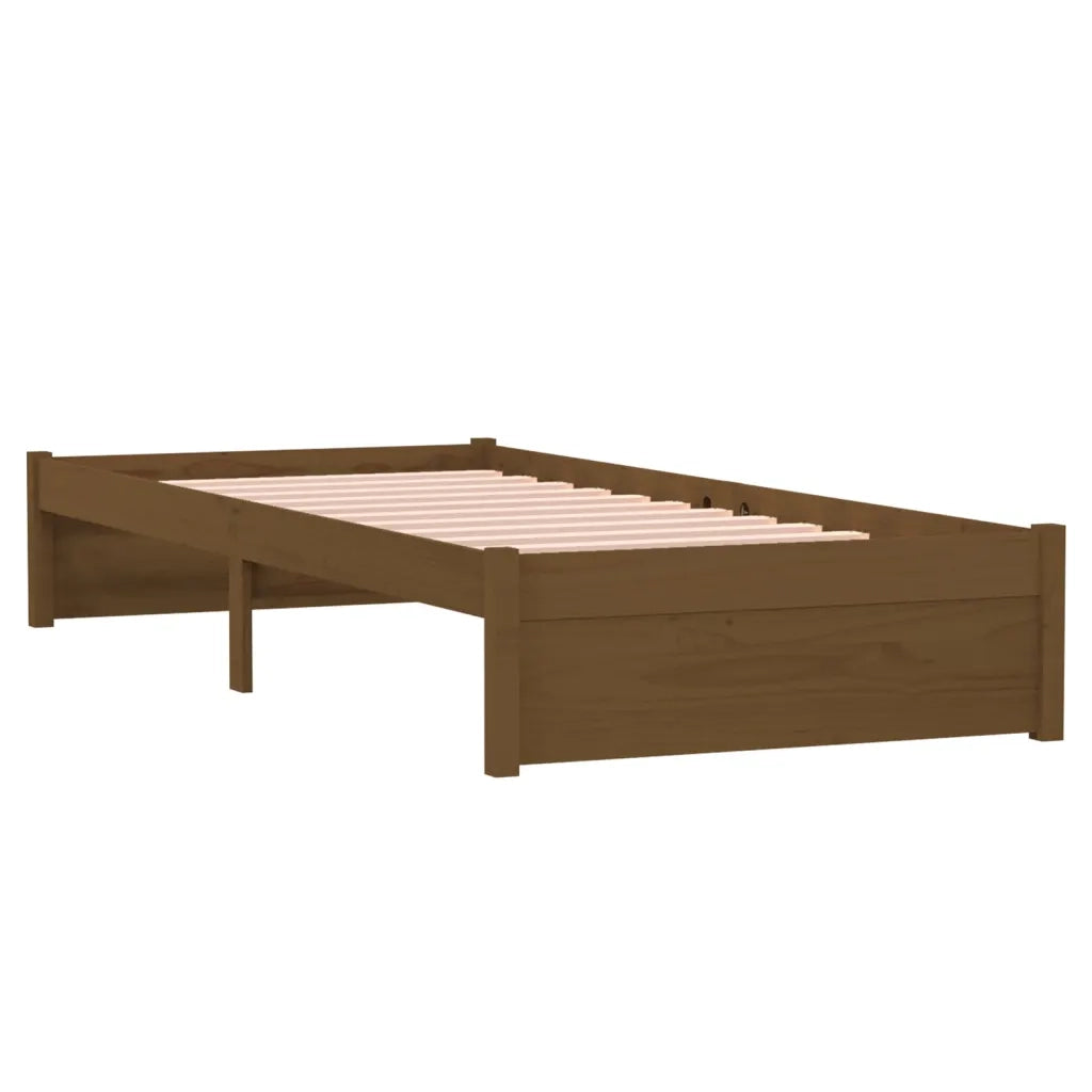 Giroletto senza Materaso Ambra in Legno Massello 75x190 cm