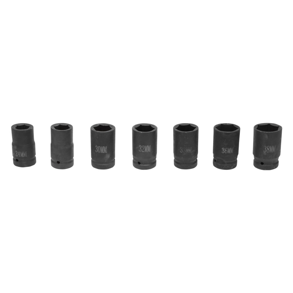 Set chiavi a bussola 7 pezzi (24-27-30-32-33-36-38)