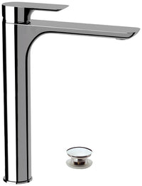 Rubinetterie remer miscelatore alto per lavabo serie infinity