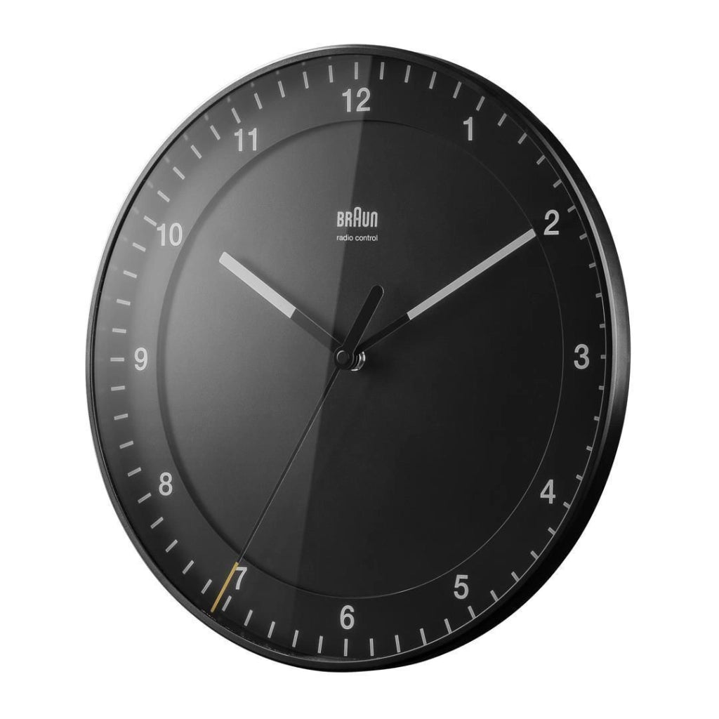 Braun 67094 BC 17B-DCF Orologio da Parete Radiocontrollato DCF77 Movimento Silenzioso Cerchio 30 cm colore Bianco