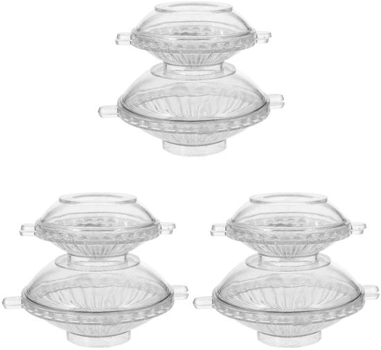 Set di forme per candele galleggianti da 6 - forme per candele - attrezzatura artigianale - per principianti - robusto e leggero - candele artigianali