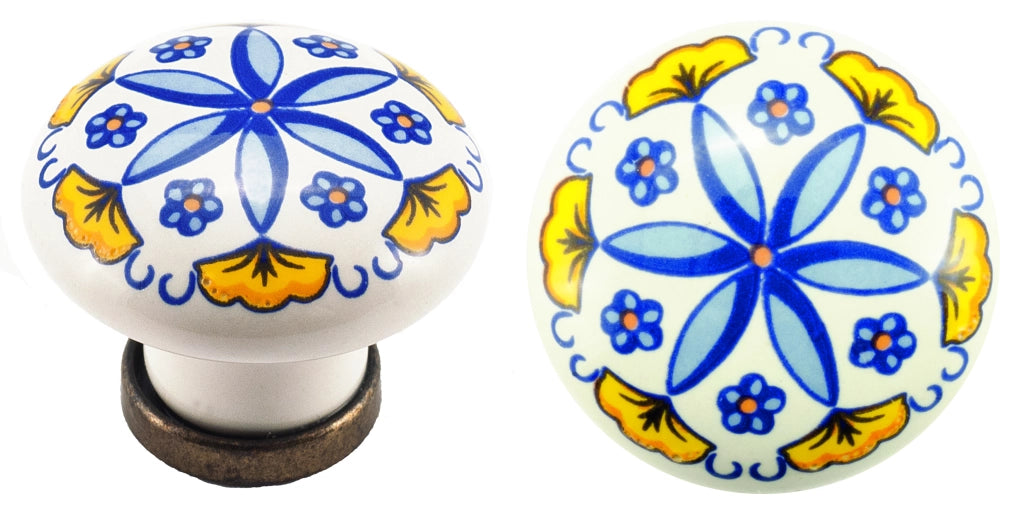 POMOLO PORCELLANA TONDO C/BASE F/29 31X26 MM- 25,0 pz