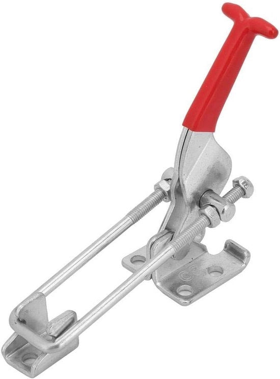 Klemme a Vela 431 - Chiave a Serraggio Rapida - Acciaio di Carbone - Manubrio a Tre Angoli - Attacco di Montaggio Meccanico - Facile da Utilizzare - Klem