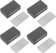 Magnetizzanti autoadesivi per porte di armadi - 4 pezzi - Chiusura magnetica per mobili