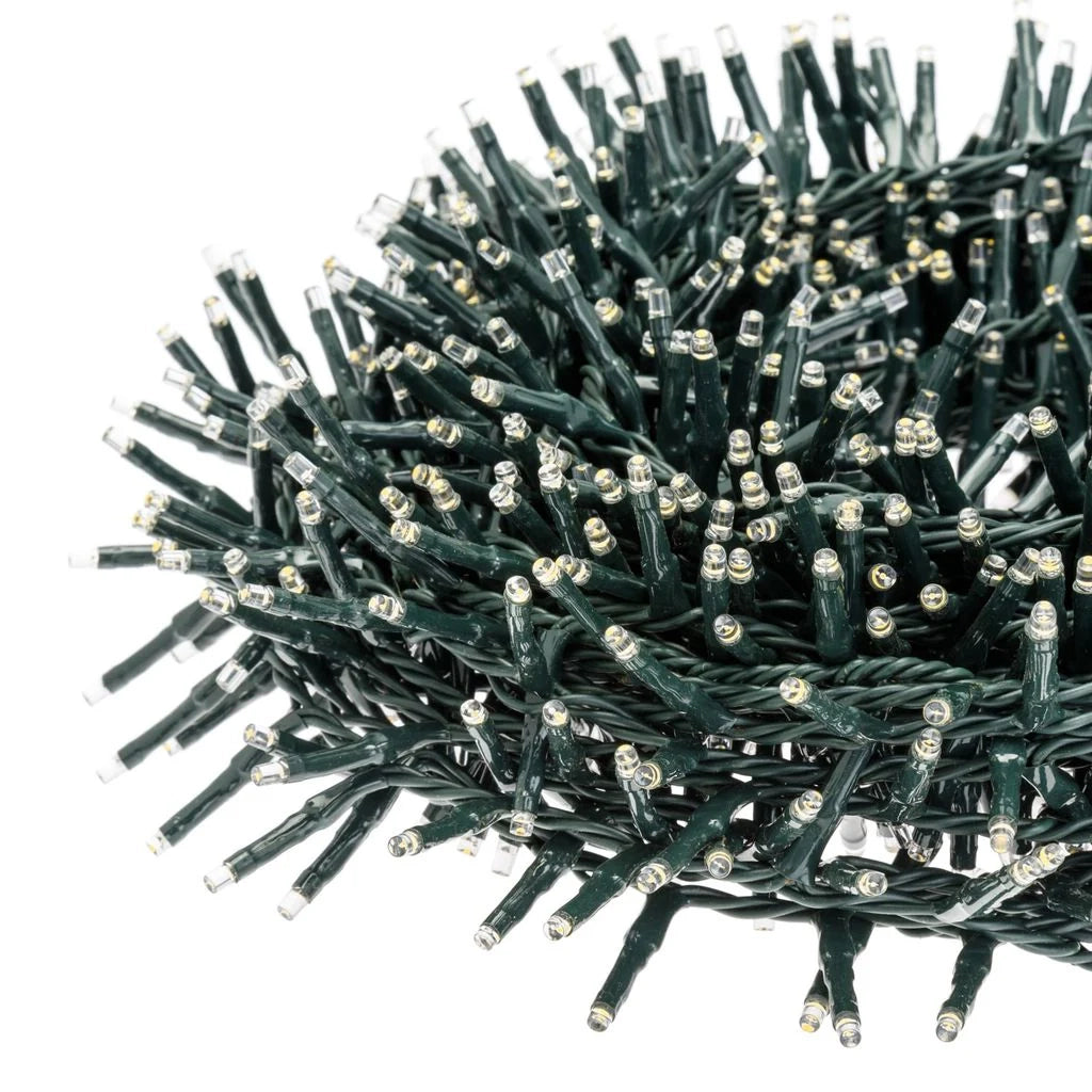 Catena Nastro di Luce 1000 miniled con Multiflash - bianco-caldo