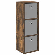 Credenza | Madia | Buffet da pranzo | Armadio da pranzo con cassetto Rovere fum¨¦ 30,5 x 27 x 84,5 cm
