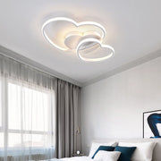 Lampadario Plafoniera Illuminazione a Led Moderno 33W Luce Soffitto Forma Cuori luce naturale 4000K