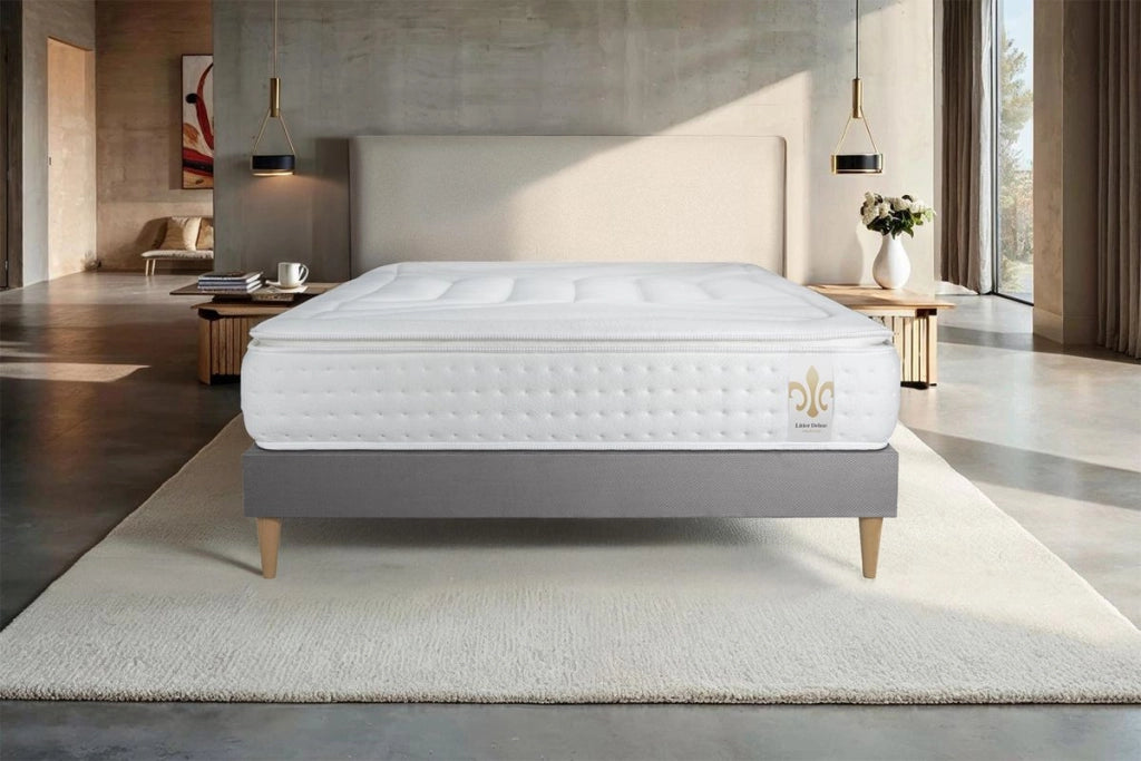 Set materasso e base 140x200 cm - Vingt-Quatre PLUS