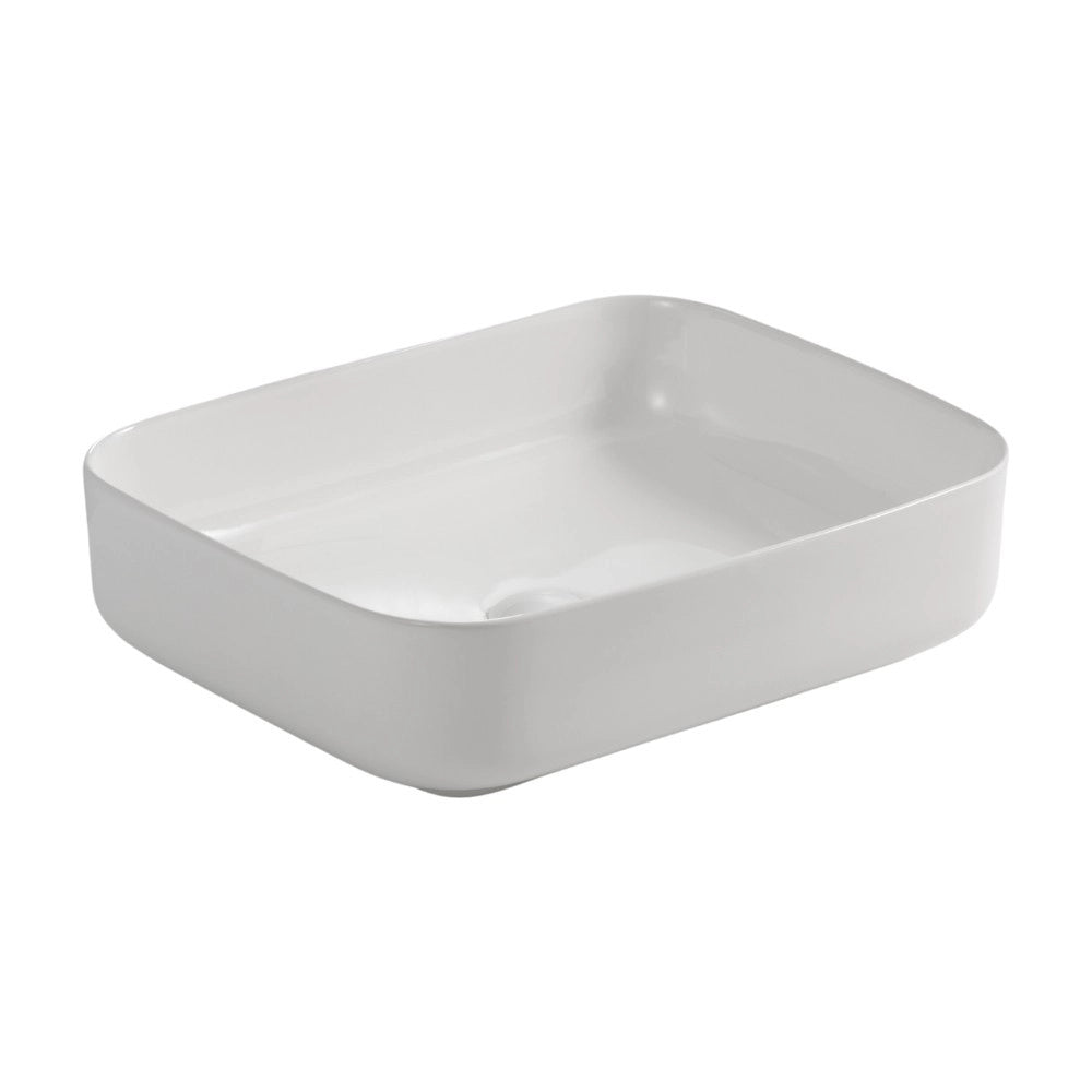 Mobile bagno sospeso con lavabo Ely da appoggio rovere Cambrian 120x45x12H