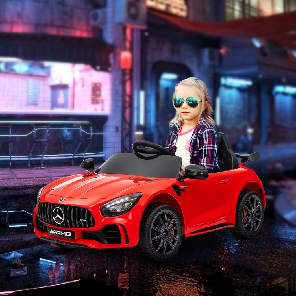 Auto Elettrica per Bambini Mercedes ¨C Xylo ¨C Rosso con Telecomando Luci e Musica