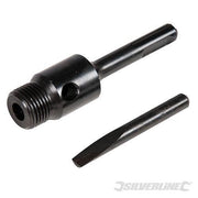 Mandrino SDS Plus per fresa a tazza varie misure Silverline - 100 mm