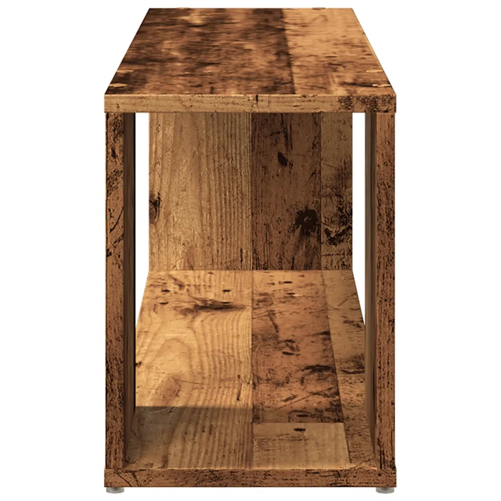 Mobile Porta TV-Mobile per TV-Credenza TV Legno Antico 100x24x32 cm in Legno Multistrato