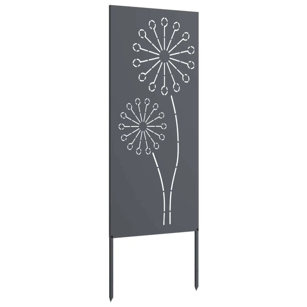 Schermo per privacy in giardino Traforo Antracite 50 x 140 cm