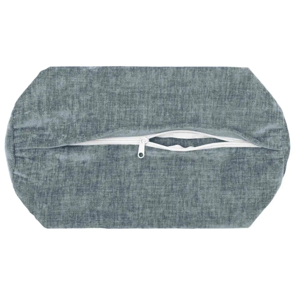 Federa 6 pz HEERLEN Azzurro Ø 15 x 40 cm Tessuto Chenille 923284