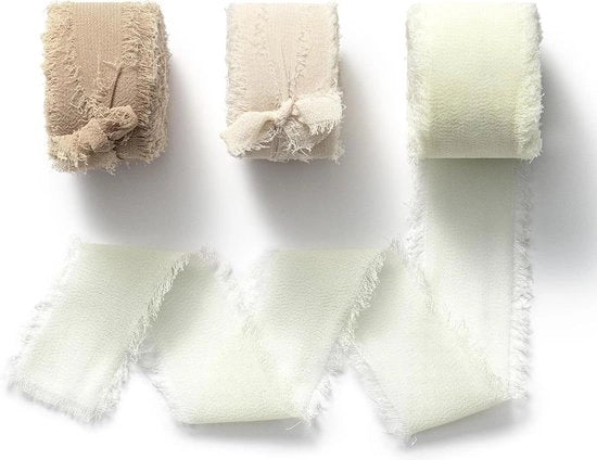 Lint chiffon per decorazione di matrimonio 25 cm x 19 m