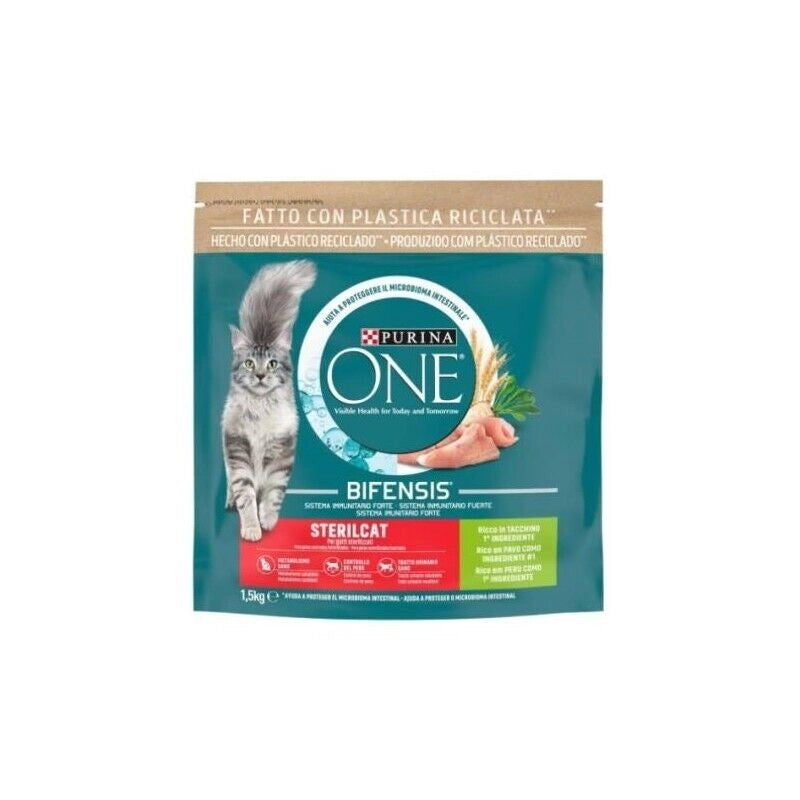 PURINA ONE STERILCAT 1.5K G TACCHINO PER GATTI