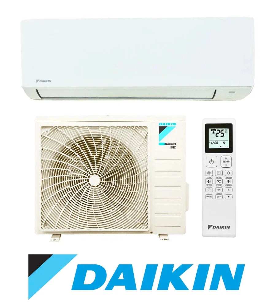 Climatizzatore Daikin 9000 BTU 2,5 kW R32 A++/A+ Monosplit Inverter, Design Elegante e Funzioni Avanzate