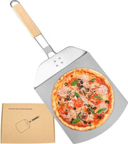 Spiedino in Acciaio Inossidabile con Manico Ripiegabile - Ideale per Forno e Griglia