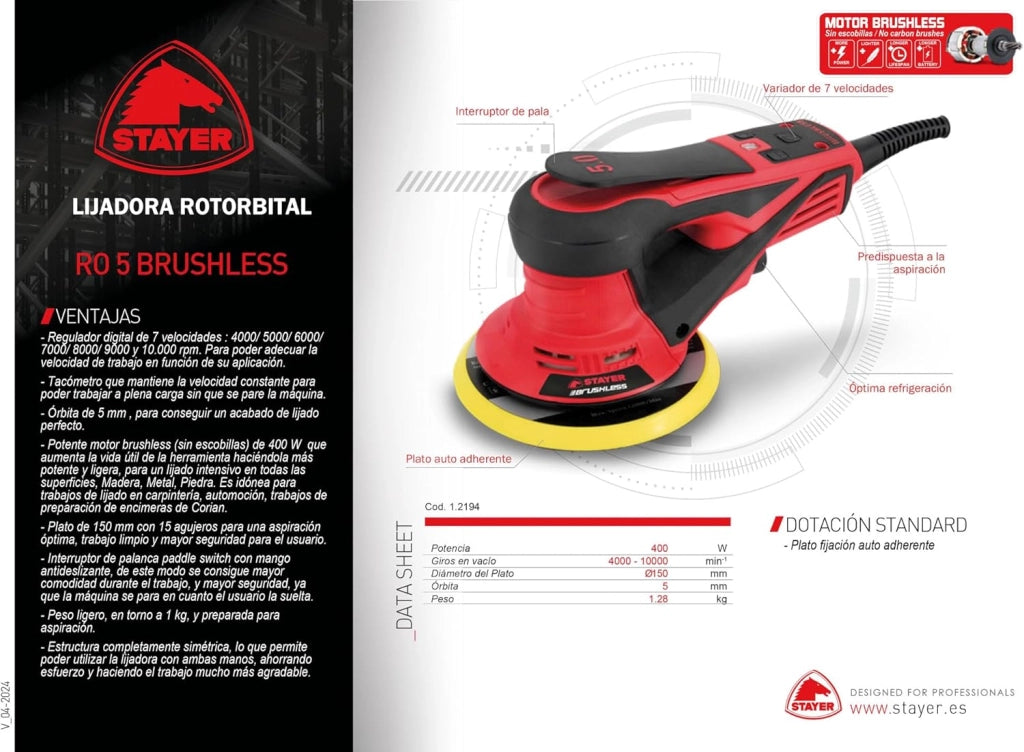 RO 5 BRUSHLESS