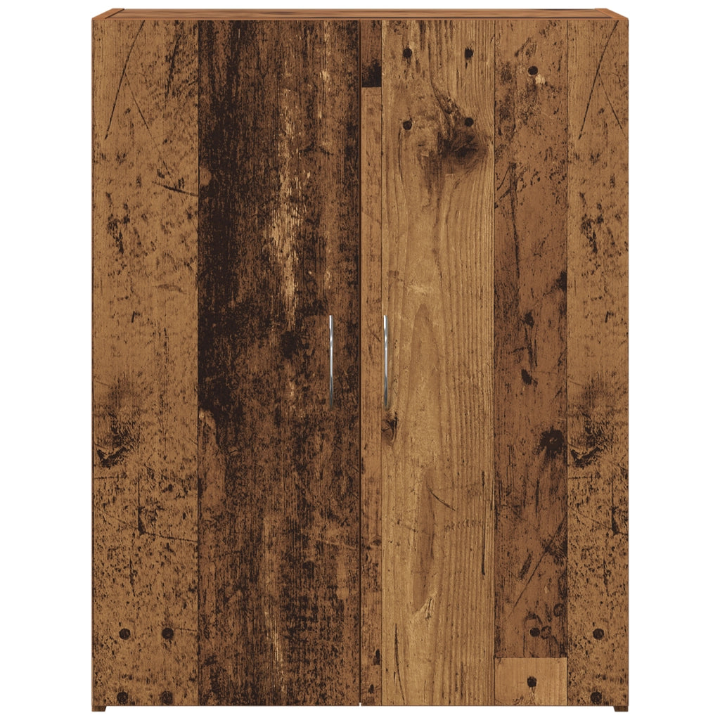 Armadio Ufficio Legno Antico 60x32x77.5 cm