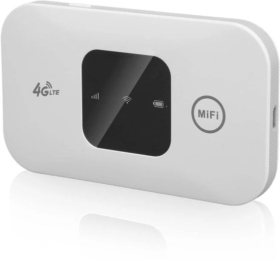 Router Wi-Fi Portatile - 72 Ore di Stand-by - Connessione 4G - Supporta 10 Utenti - Ideale per Viaggi e Lavoro da Casa