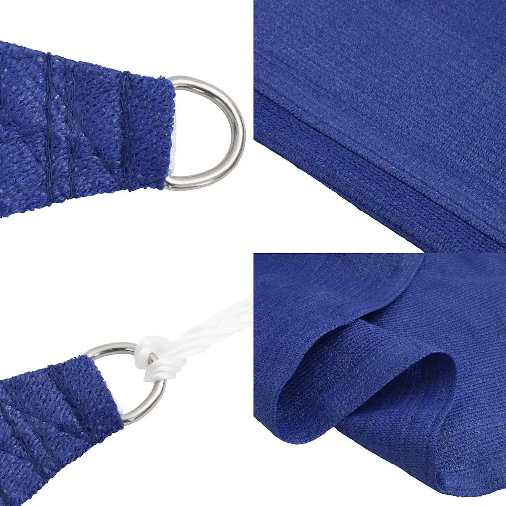 Vela Parasole 160 g/mÂ² Rettangolare Blu 2,5x5 m in HDPE
