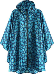 Impermeabile poncho leggero con cappuccio per attività all'aperto