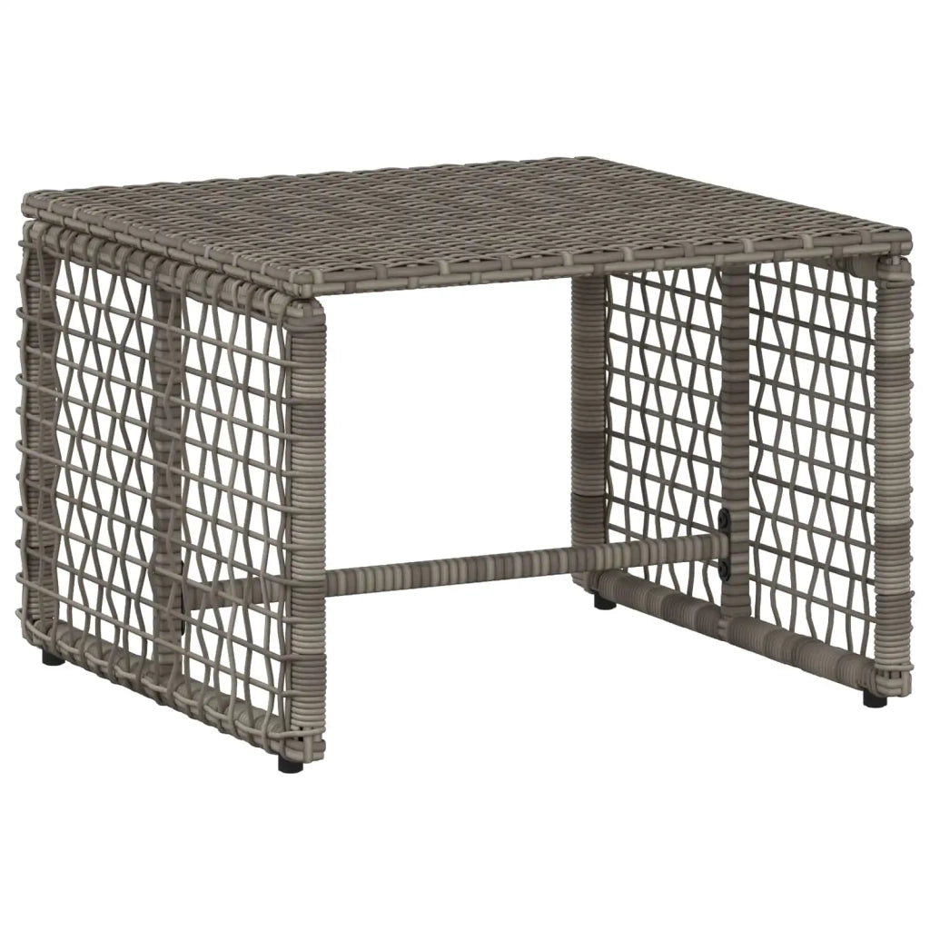 Set di Mobili da Esterno con cuscino 5 pcs Grigio