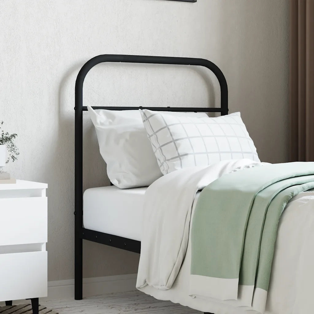 Testiera di Ricambio in Metallo Nero 75 cm 352604