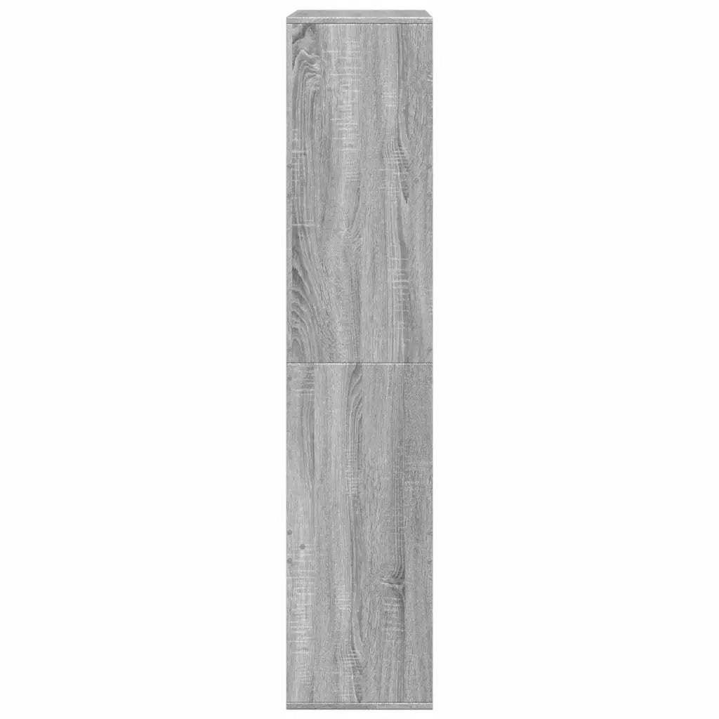 vidaXL Divisorio Grigio Sonoma 100x33x155,5 cm in Truciolato