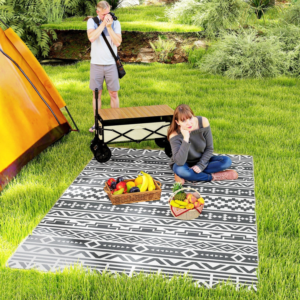 Tappeto da Esterno Robusto e Impermeabile ¨C zephmum ¨C Stile Boho